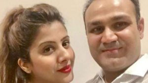 वीरेंद्र सहवाग और आर्ती अहलावत