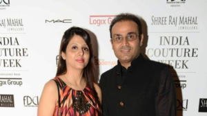 वीरेंद्र सहवाग और आर्ती अहलावत की पुरानी तस्वीर